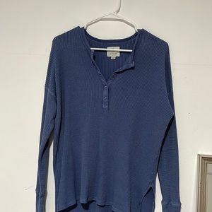 OFFLINE By Aerie Wow! Waffle Henley T-Shirt